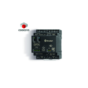 Relais logique programmable OPTA CODESYS de Finder : un PLC extensible et multi-connecté