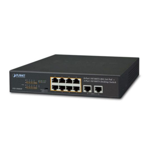Planet FSD-1008HP: un nouveau commutateur PoE+ 