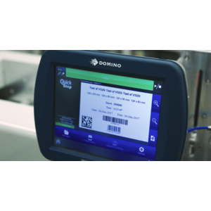 Clamco développe une solution de sérialisation pour substrats difficiles avec le codeur transfert thermique V320i de Domino 