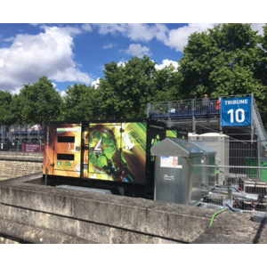Les groupes électrogène Gelec Bioil au grand prix de formule E