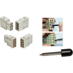 Connecteurs modulaires Han-Modular® : jusqu’à 30 % de réduction des temps d’assemblage