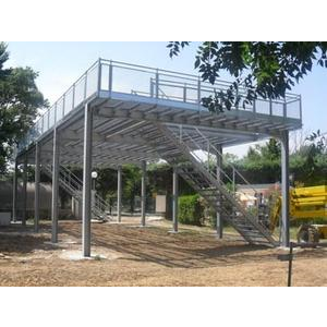 Plateforme refuge et de survie pour zone inondable