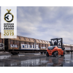 Le chariot frontal électrique Traigo 80 obtient le très convoité Prix Allemand du Design 2019