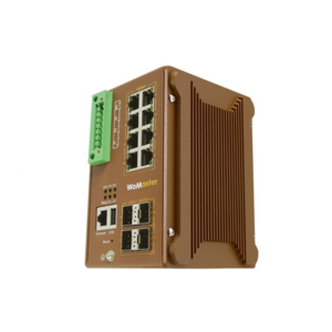 Womaster introduit un nouveau switch L3 manageable industriel 8G +4GF pour sous station électrique : le DS612