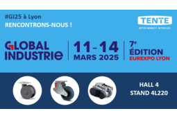 Les roues et roulettes TENTE au salon GI Lyon 2025