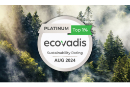 SICK reçoit la médaille de platine EcoVadis