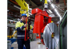 Un nouveau manipulateur industriel Dalmec pour les rouleaux de feuillard