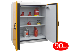 Armoire coupe-feu 90 mn pour produits inflammables