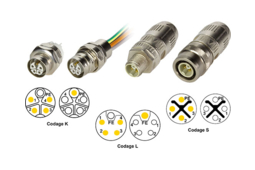 HARTING renouvelle sa gamme de connecteurs de puissance M12 POWER