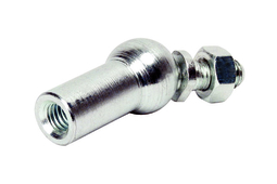 Embout à rotule à 180° en acier ou inox