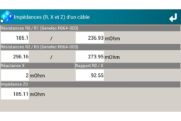« SEE Electrical Calculator » disponible sous Android