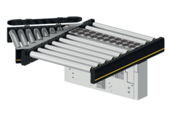 Module d'éjection de marchandises sur ligne de convoyage