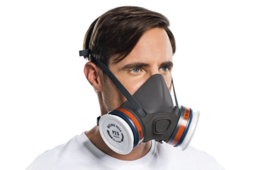 demi-masque de protection respiratoire pour températures extrêmes