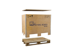 EUROBOX 61, une caisse pliante réutilisable pour palettes