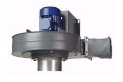 Ventilateur d'extraction pour fumées de soudage
