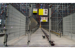 Cloison de protection grillagée en INOX