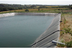 Membrane d’étanchéité pour bassin d’irrigation 
