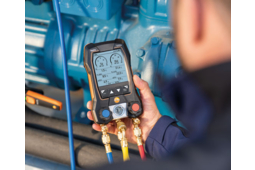 Une nouvelle génération de manomètres électroniques compacts et robustes chez testo