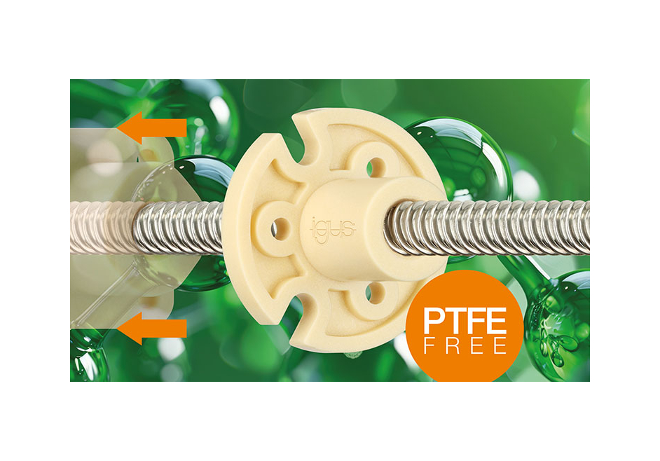 Un nouvel écrou universel, sans PTFE, en polymères hautes performances iglidur