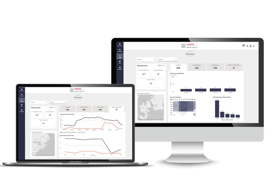 MY TOYOTA MATERIAL HANDLING, une plateforme digitale intelligente qui optimise la gestion de flotte