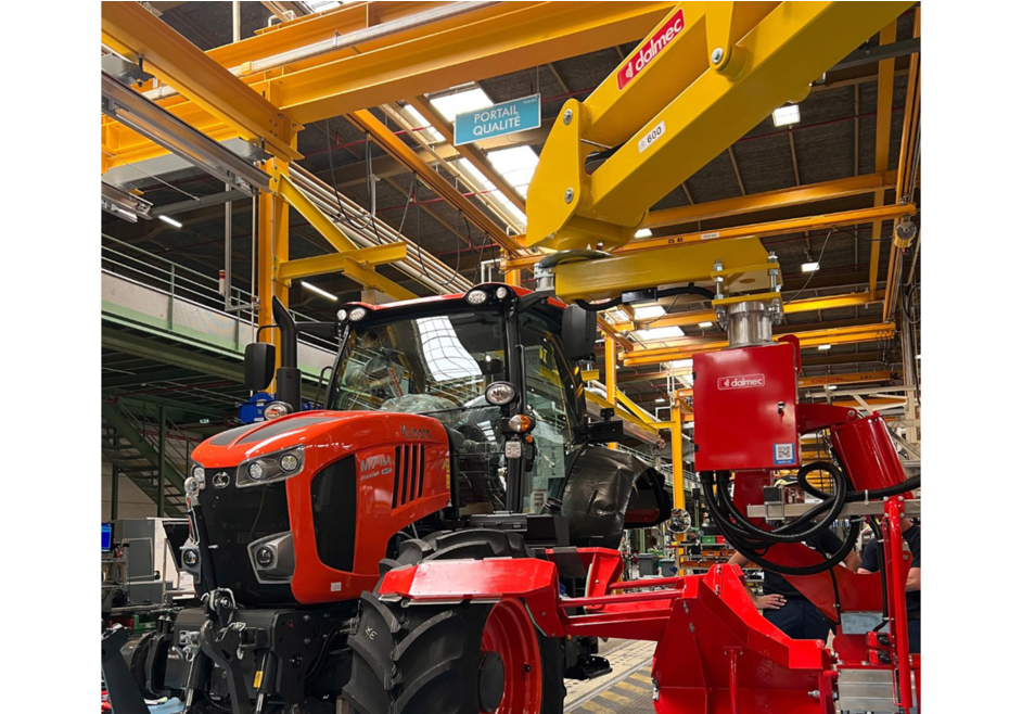 DALMEC au service de KUBOTA FARM MACHINERY  pour sa ligne de production et d'assemblage de Tracteurs