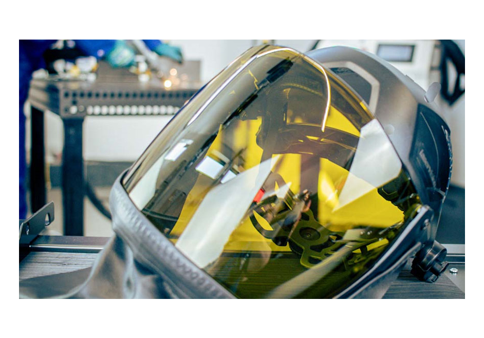 visière FS1 Face-Shield. Dédiée aux professionnels du soudage laser manuel