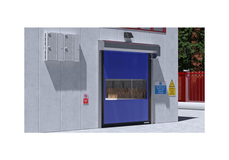 Porte rapide à enroulement pour extérieur Dynaco E-231 EXT