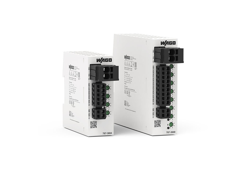 WAGO lance de nouveaux disjoncteurs électroniques 24 V DC