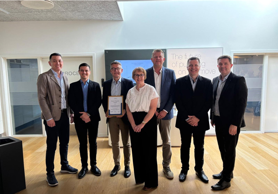 WEG reçoit le Global Supplier Award d’Alfa Laval