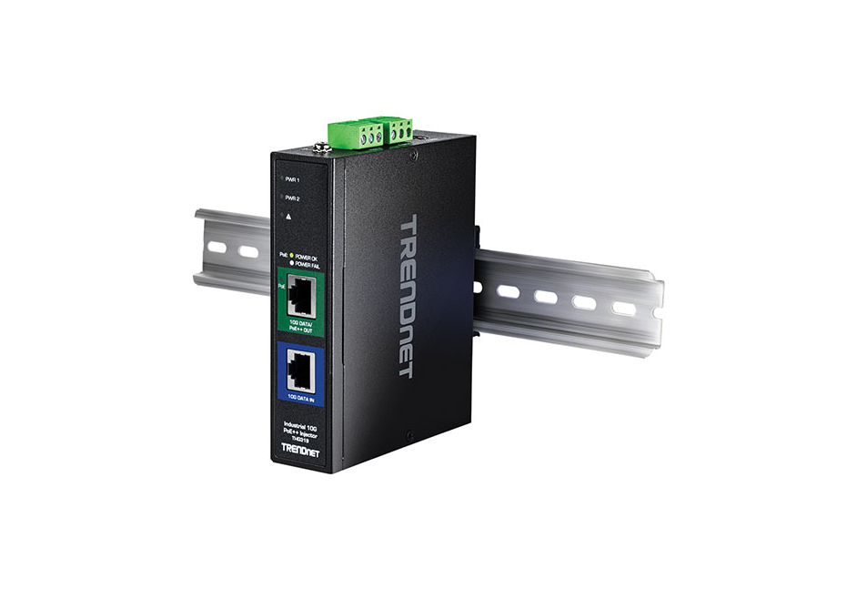 Injecteur PoE++ industriel 10G , modèle TI-IG319