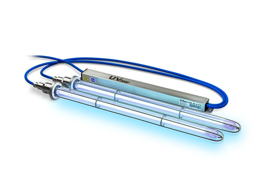 Traitement et stérilisation par UV de l'eau des cuves