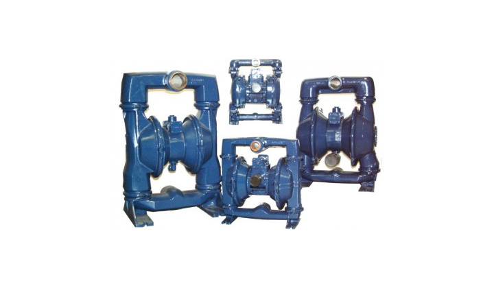 Pompe à diaphragme à air comprimé