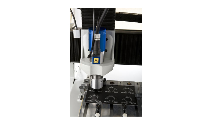 Gravograph propose, en option, des broches haute puissance pour ses machines à graver par fraisage.