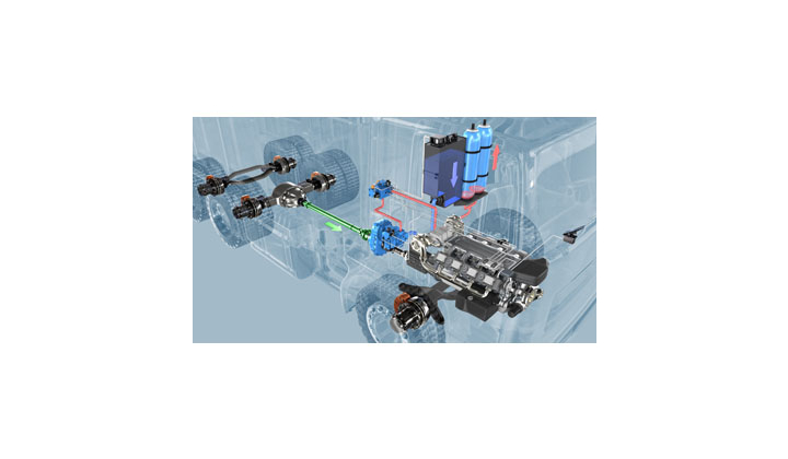 Système de récupération d’énergie au freinage Rexroth pour les véhicules utilitaires