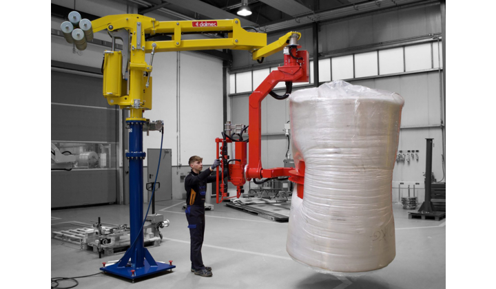 Manipulateur pneumatique Maxipartner pour bobines de grandes dimensions