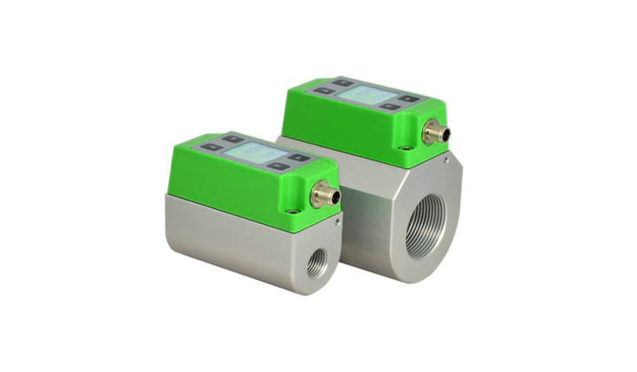Débitmètre en ligne EE741 pour air comprimé et gaz