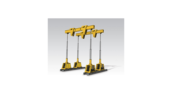 Portique de levage hydraulique SL400 pour charges lourdes