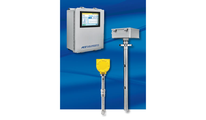 Débitmètre thermique multipoint MT 100 pour tuyaux et gaines