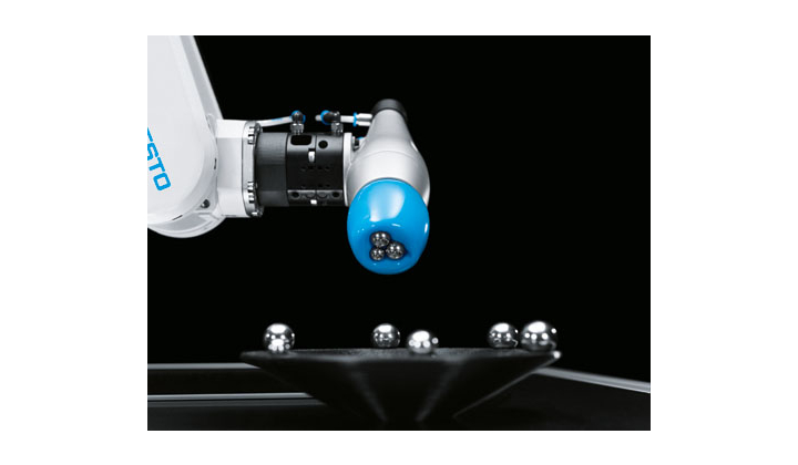 préhenseur de bras robotique en silicone Testo