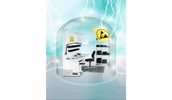 Poste de travail anti-électrostatique ESD GARANT