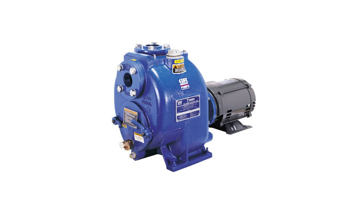 Pompe monobloc pour liquides chargés