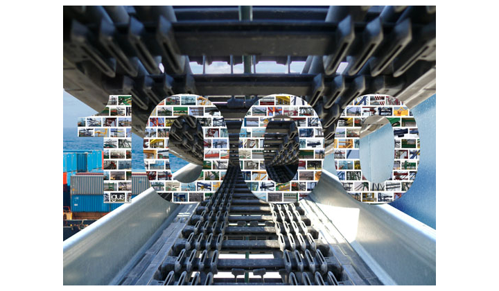 La 1000ème grue portuaire équipée avec une chaîne porte-câbles igus !