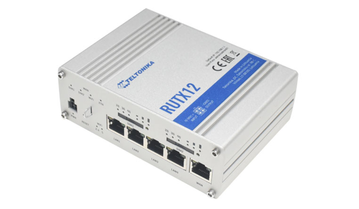 RUTX12, un routeur 4G LTE Catégorie 6 !