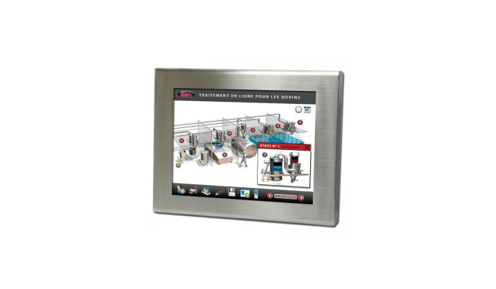 Ecran tactile étanche et Inox