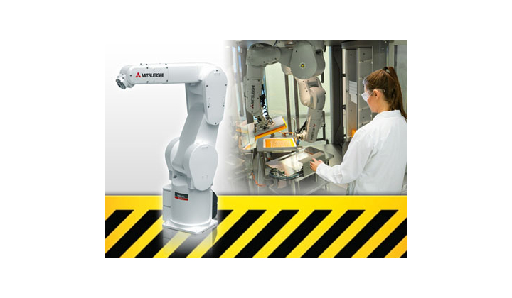 Solution de sécurité “MELFA SafePlus” pour robots MELFA F. Mitsubishi