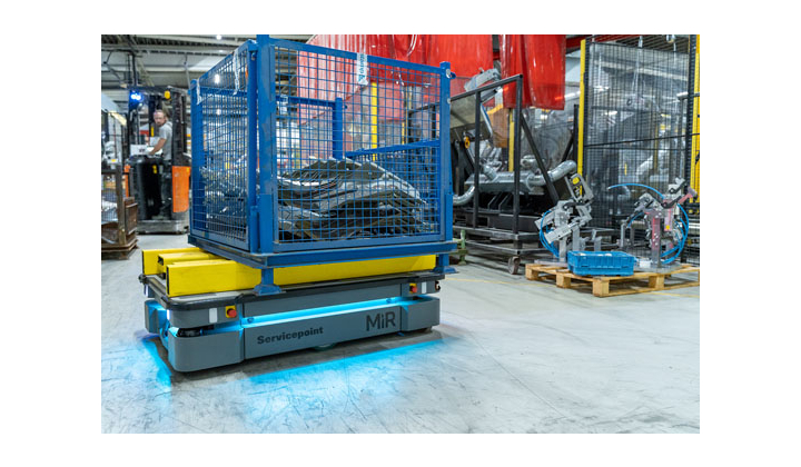 Les robots mobiles de MiR seront présents au salon Europack Euromanut CFIA 2019 de Lyon