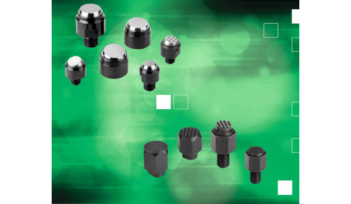 Supports à bille oscillante et pieds : pour un maintien maximal