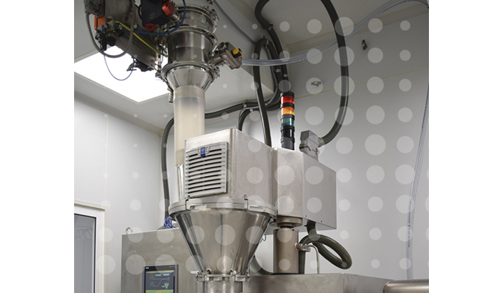 Tradichem utilise le transporteur pneumatique Piab pour miniaturiser des ingrédients pharmaceutiques actifs