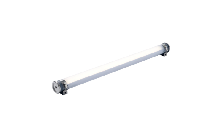 Luminaire tubulaire hermétique pour éclairage de circulations extérieures