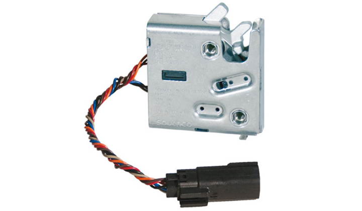 Loquet rotatif electronique Southco pour engin de chantier